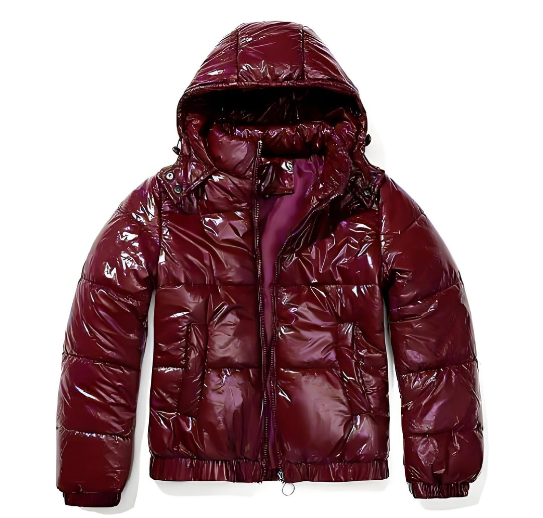 Bianca™️ - Burgundy Puffer Jacket