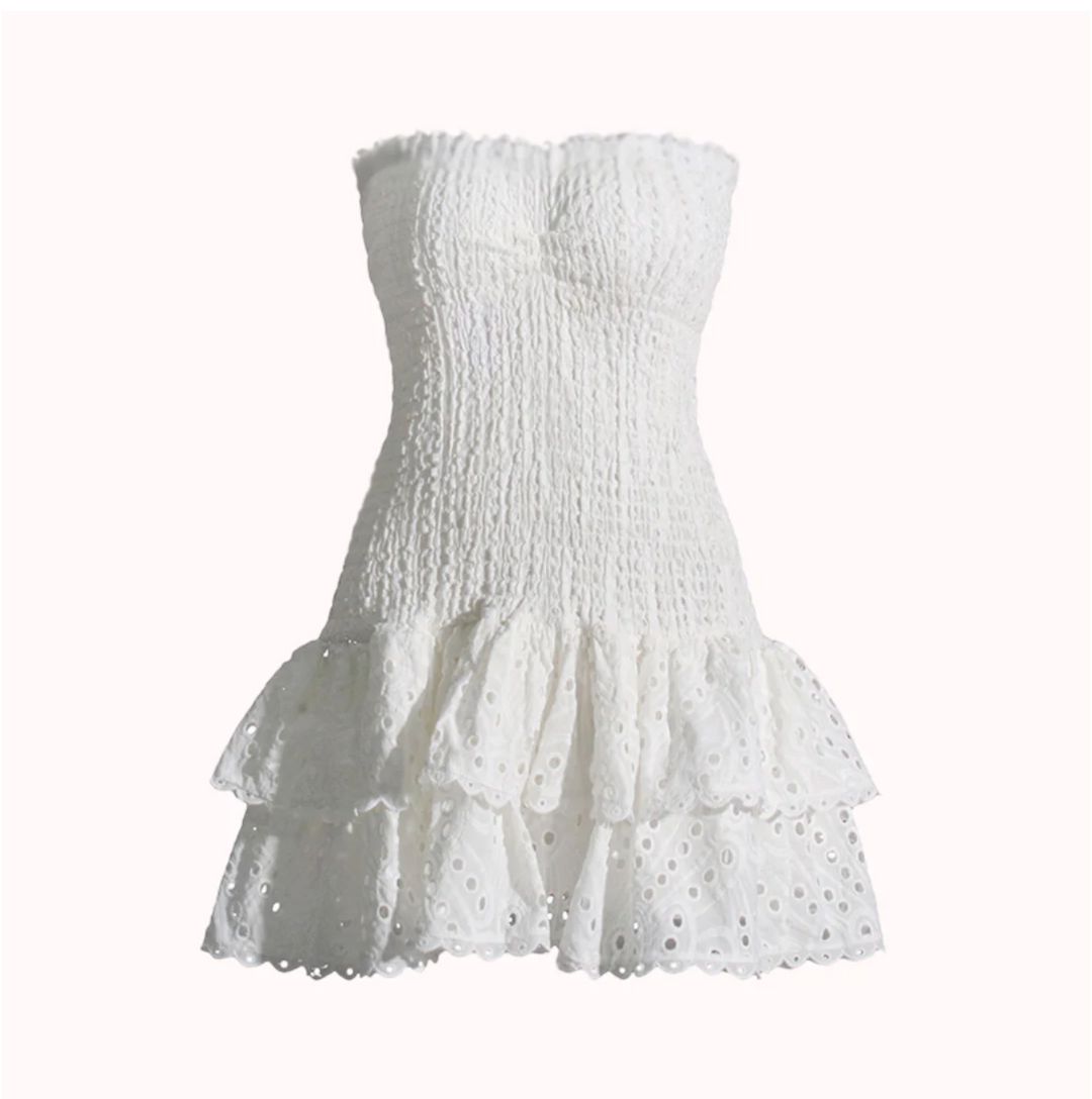 Amanda - ByScandi White Summerdress