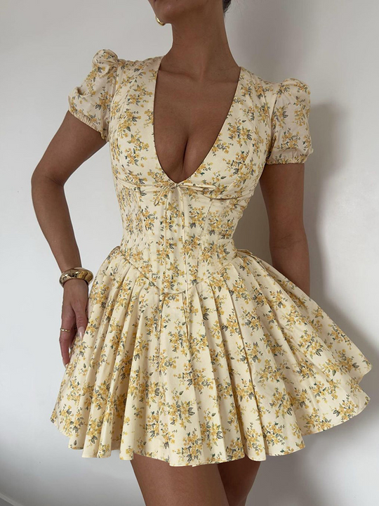 Angelina - ByScandi Flower Dress