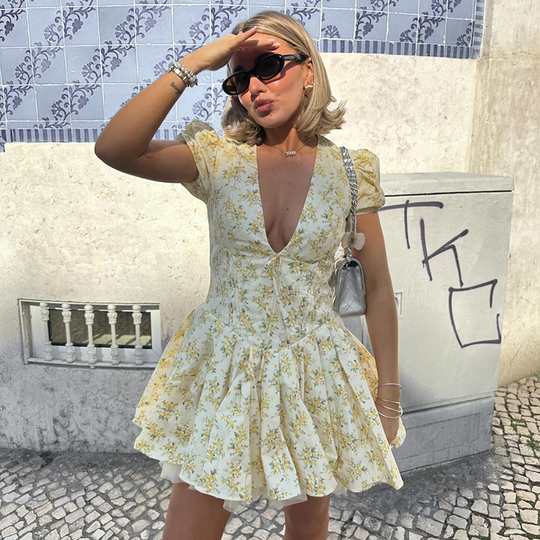 Angelina - ByScandi Flower Dress