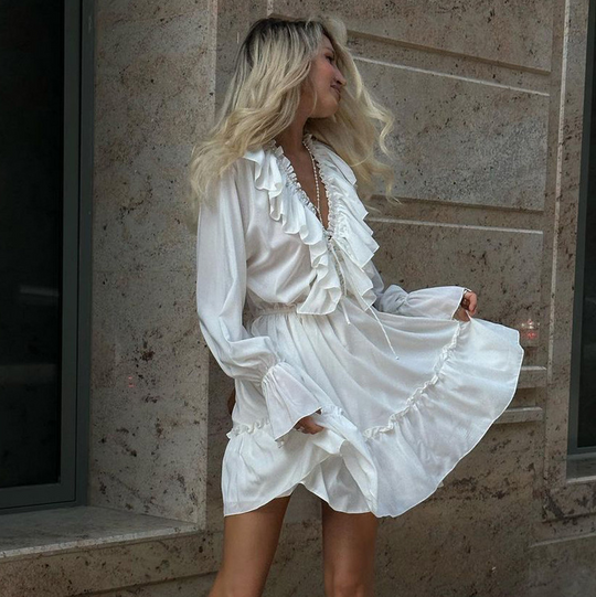 Maria - ByScandi Ruffled Dress