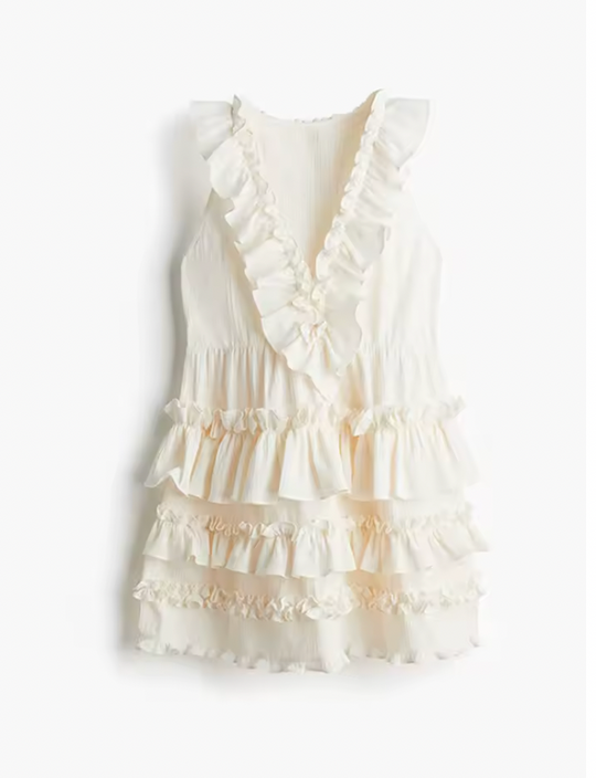 Amoure - ByScandi Ruffled Top
