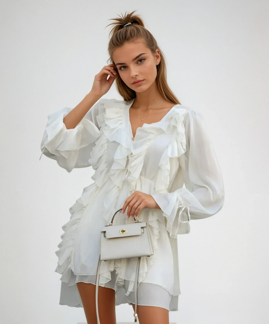 Emma - Ruffled Dress